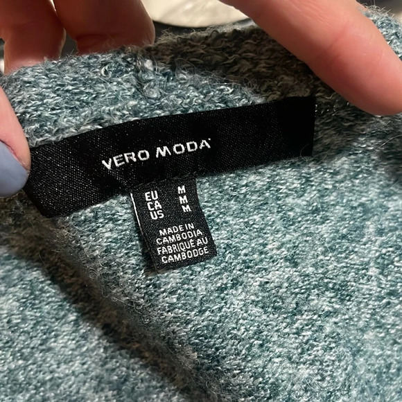 Vero Moda Blue VMDOFFY KNIT CARDIGAN - Picture 6 of 10